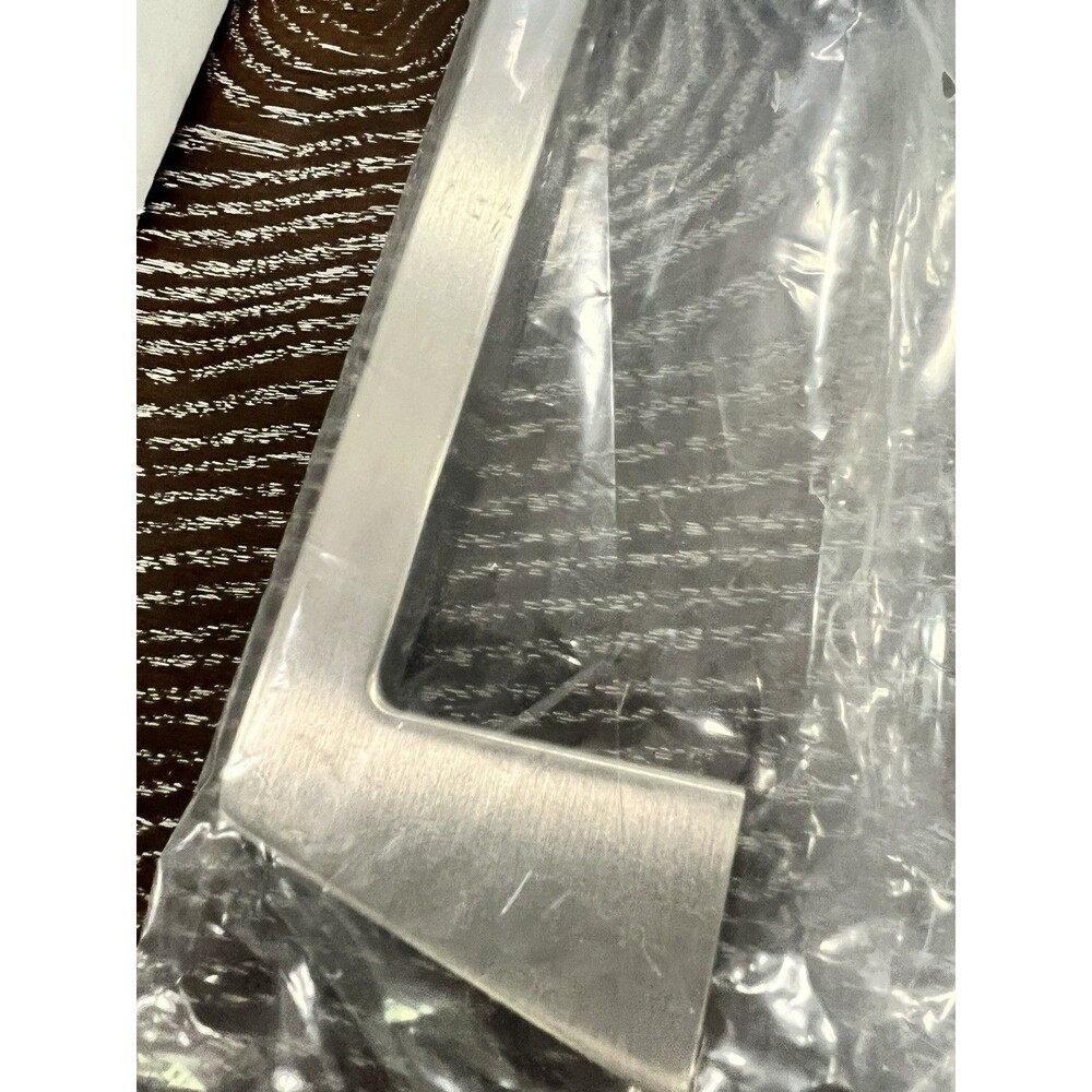 AMEROCK BP55280g10 APPLIANCE PULL SATIN NICKEL 12" blackrock centers handle